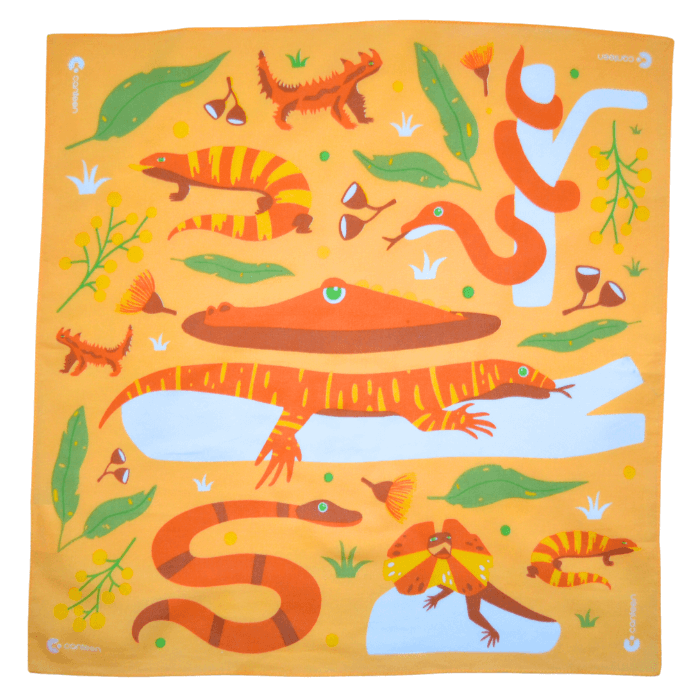 Aussie Reptile Bandanna