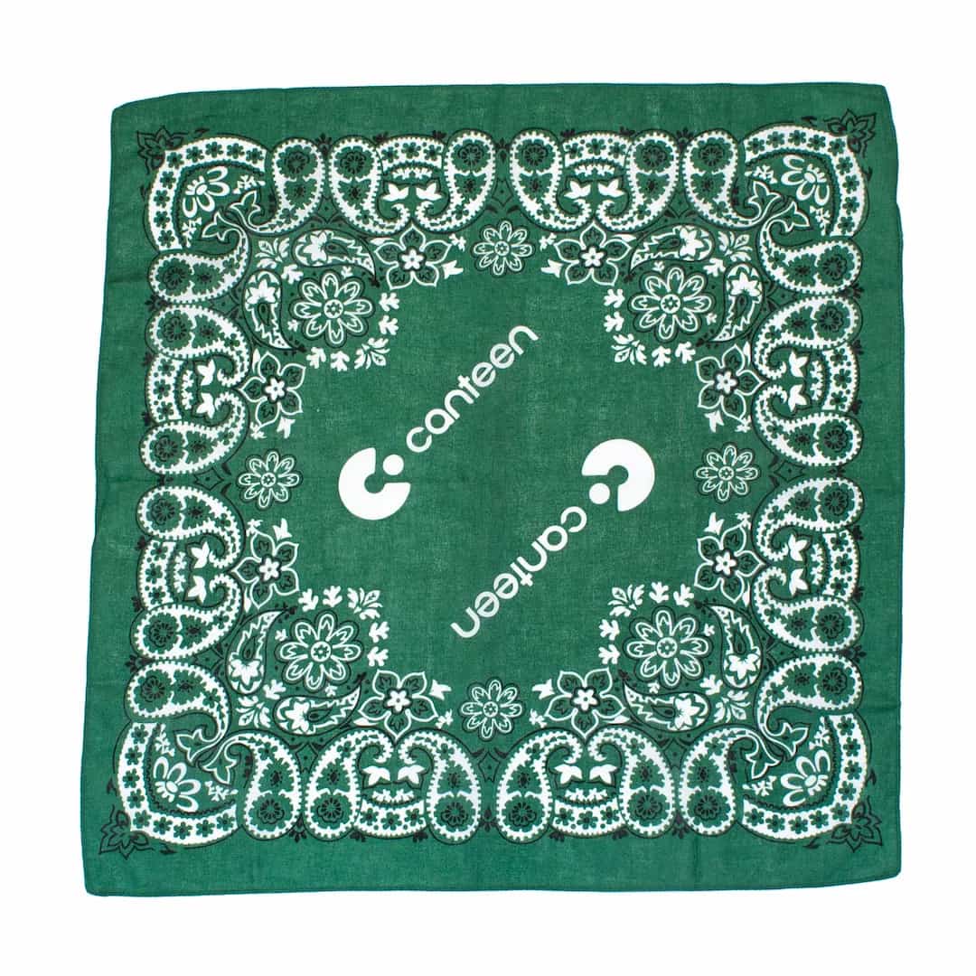 Mexican Design Bandanna – Green