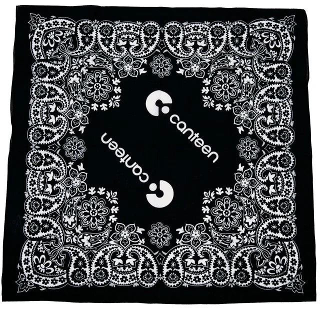 Mexican Design Black Bandanna