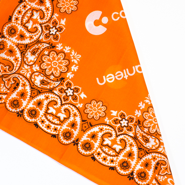 Mexican Design Bandanna – Orange
