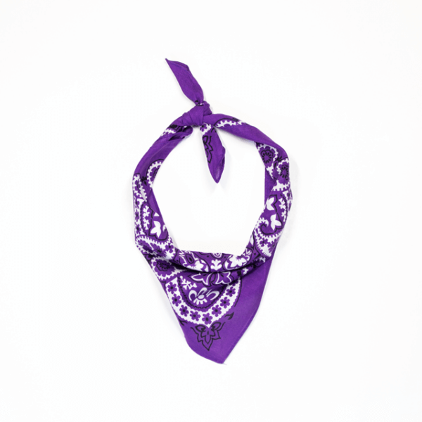 Mexican Design Bandanna – Purple