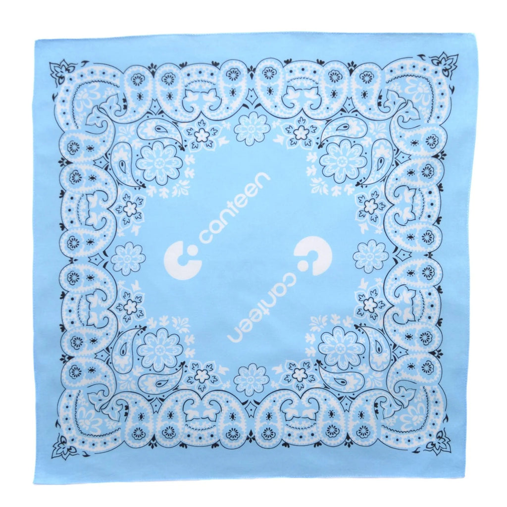 Mexican Design Bandanna – Sky Blue