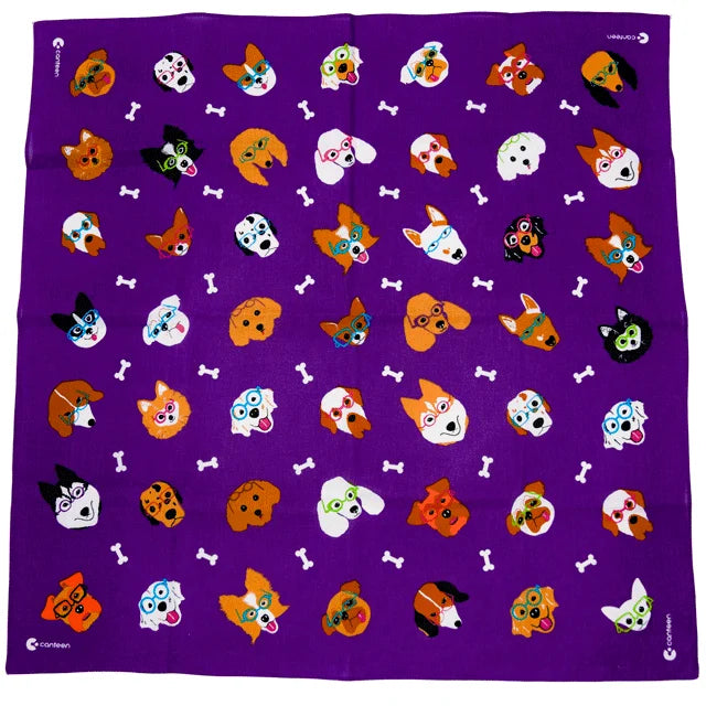 Stylish Dogs – Purple Bandanna