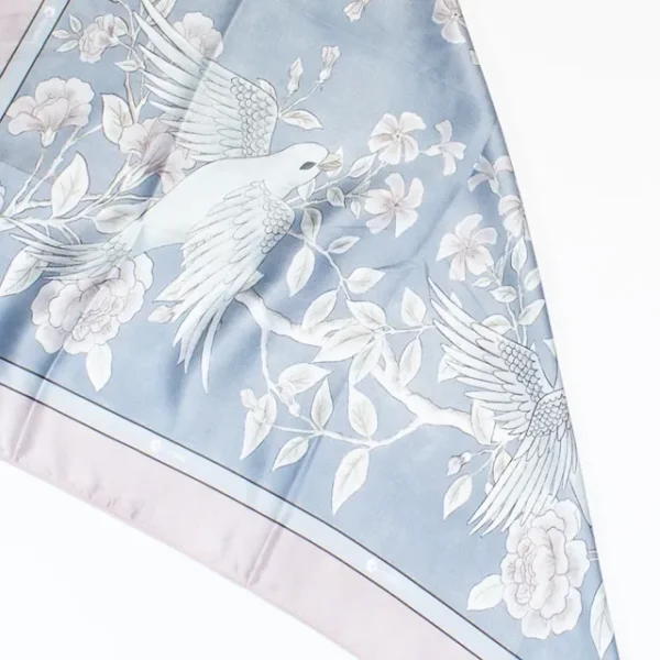A close up photo of the Premium Birds bandana