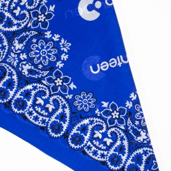 blue bandanna