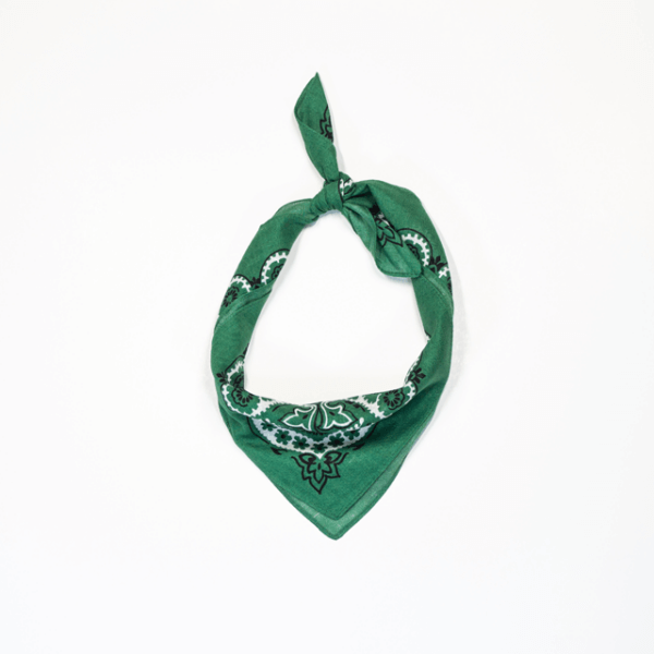 green bandanna