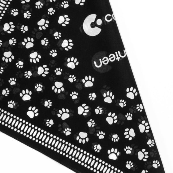 canteen paw print bandanna