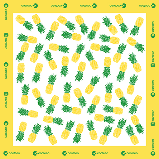 Pineapples bandanna