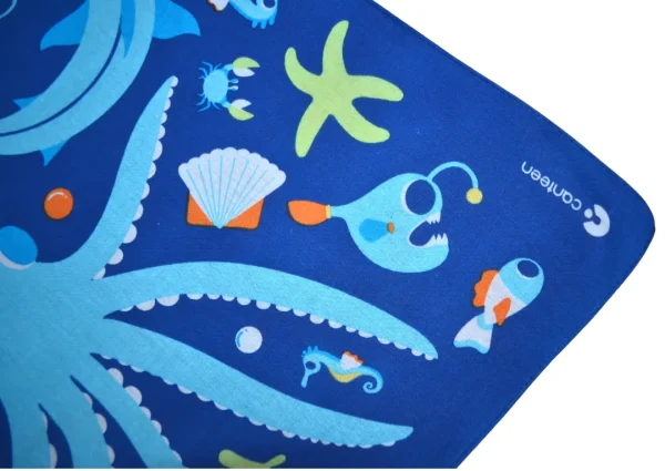 A close up photo of the Under The Sea bandanna